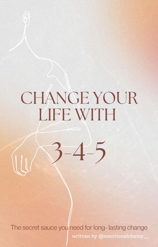 Change your life with 3-4-5 (Ebook)